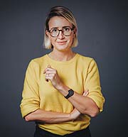 Nominiert in der Kategorie „„Bold Future Award“ Varena Junge von „enyway“ ©Foto: PR / Veuve Clicquot 